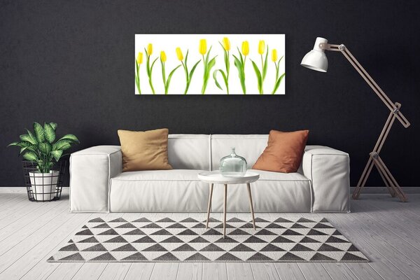 Obraz canvas na ścianę Słoneczne Żółte Tulipany