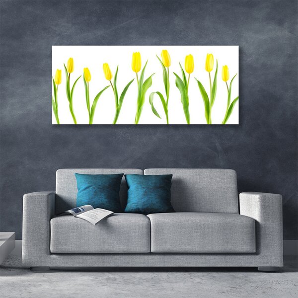 Obraz canvas na ścianę Słoneczne Żółte Tulipany