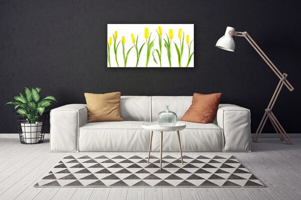Obraz canvas na ścianę Słoneczne Żółte Tulipany