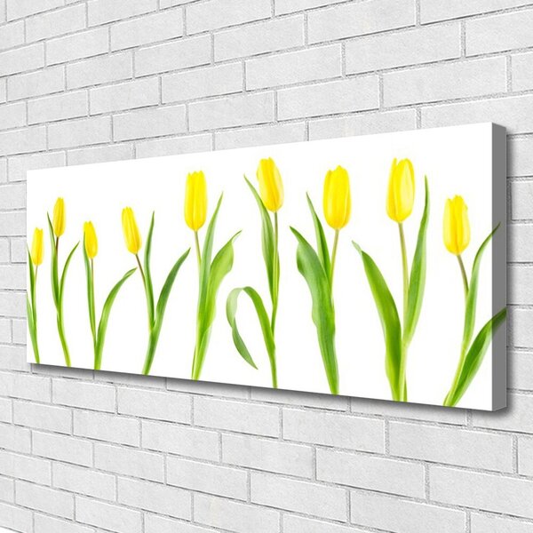 Obraz canvas na ścianę Słoneczne Żółte Tulipany