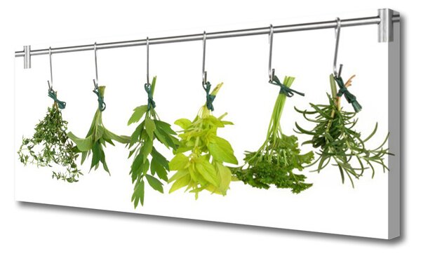 Obraz canvas na ścianę Aromatyczna Kompozycja Ziół