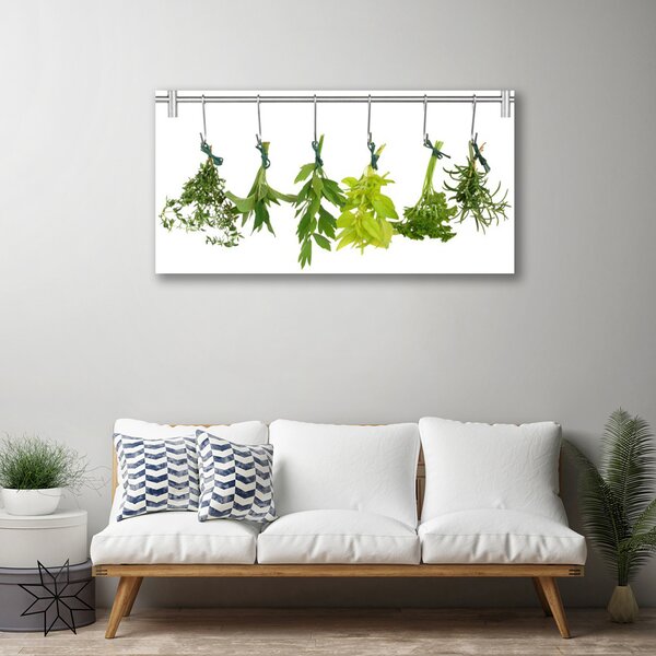 Obraz canvas na ścianę Aromatyczna Kompozycja Ziół