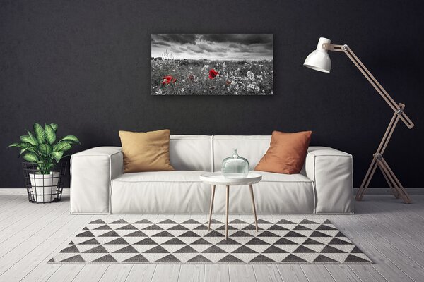 Obraz canvas na ścianę Sielska Polana Kwiatowa