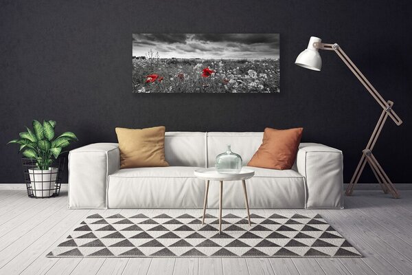 Obraz canvas na ścianę Sielska Polana Kwiatowa