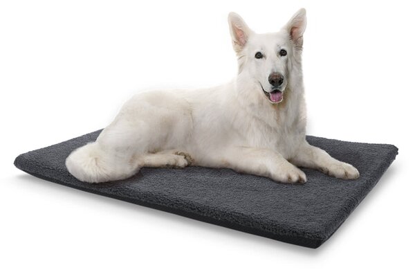 Brunolie Nala, legowisko dla psa, łóżko, możliwość prania, ortopedyczne, antypoślizgowe, oddychające, pianka komfortowa, rozmiar L (120 x 5 x 80 cm)