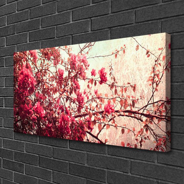 Obraz canvas Kwitnące Gałązki Drzewa