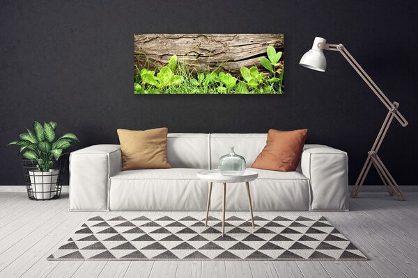Obraz canvas Kwiaty Ukryte w Trawie