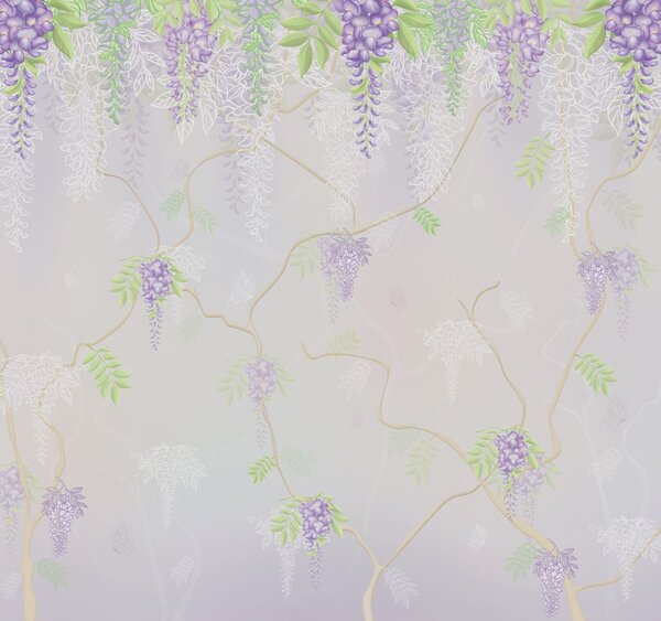 Fototapety Elegancki kwiatowy wzór w pastelowych odcieniach, Fototapety Kwiaty, w01685 : Uwalls.pl