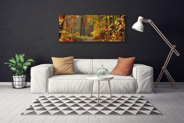 Obraz canvas Złota Jesień w Lesie