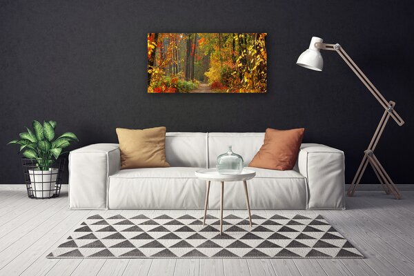 Obraz canvas Złota Jesień w Lesie