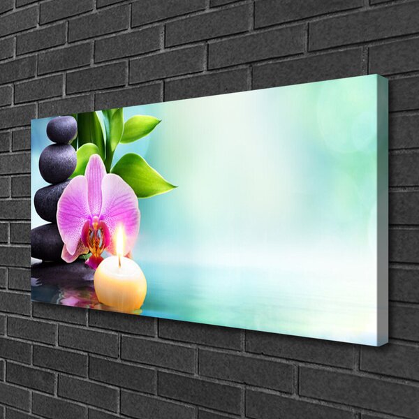 Obraz canvas Orchidea nad Lustrem Wody