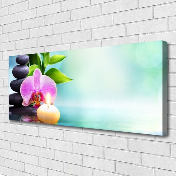 Obraz canvas Orchidea nad Lustrem Wody
