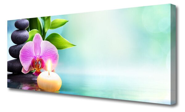 Obraz canvas Orchidea nad Lustrem Wody