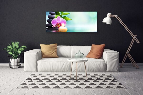 Obraz canvas Orchidea nad Lustrem Wody