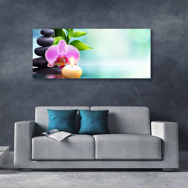 Obraz canvas Orchidea nad Lustrem Wody