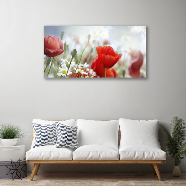 Obraz canvas Płatki Kwiatów w Makro