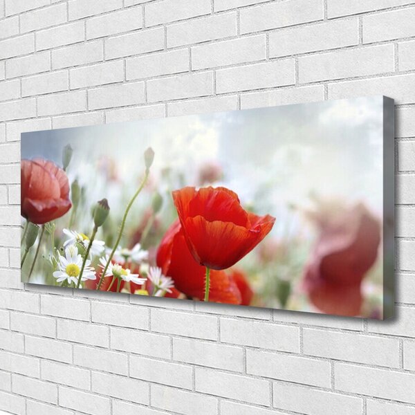 Obraz canvas Płatki Kwiatów w Makro