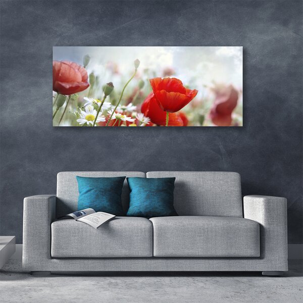 Obraz canvas Płatki Kwiatów w Makro