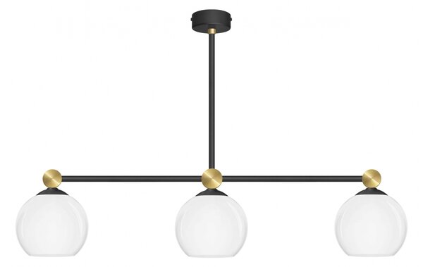 Nowoczesna lampa nad stół czarno-złota GR-S3L