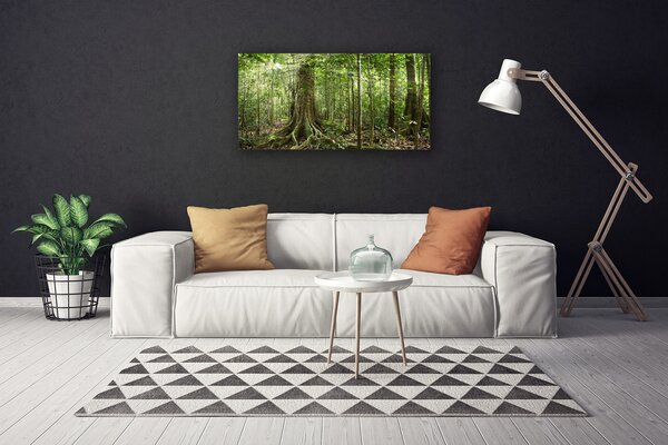 Obraz canvas Gęstwina Tropikalnej Dżungli