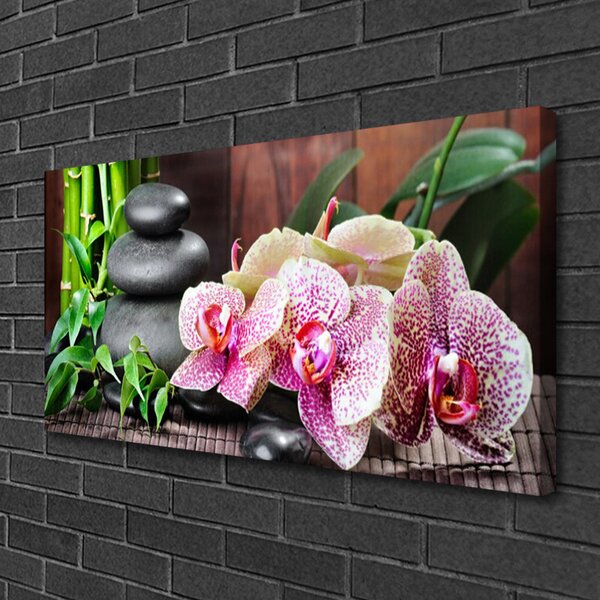 Obraz canvas Orchidea w Klimacie Zen