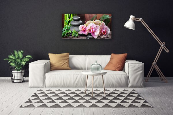 Obraz canvas Orchidea w Klimacie Zen