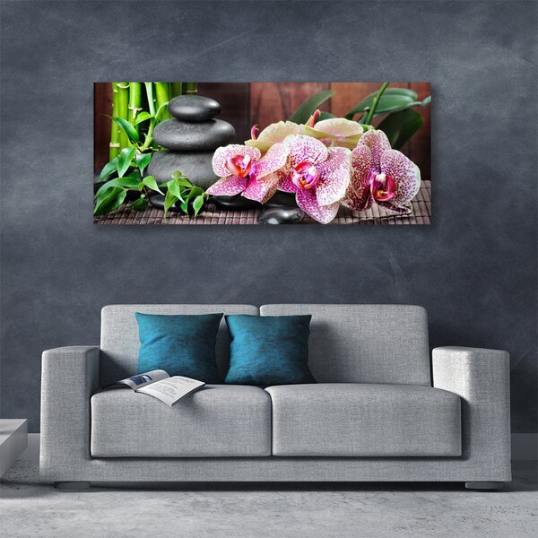 Obraz canvas Orchidea w Klimacie Zen