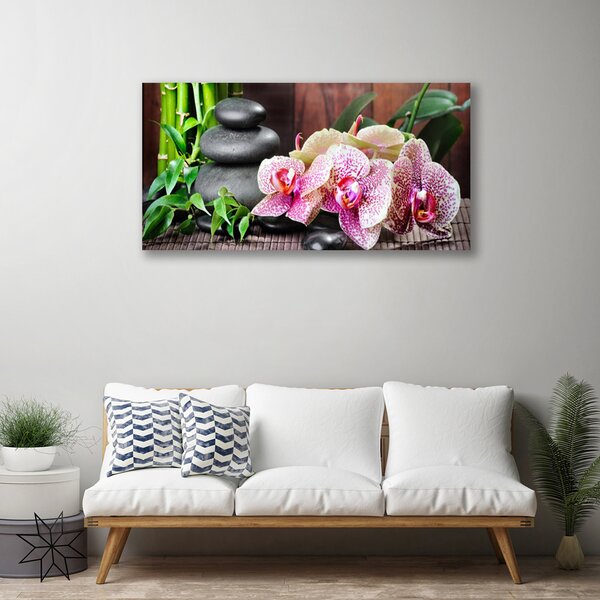 Obraz canvas Orchidea w Klimacie Zen