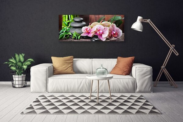 Obraz canvas Orchidea w Klimacie Zen