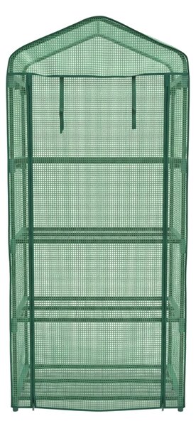 Mini szklarnia foliowa, 4 piętrowa, 68 x 49 x 158 cm