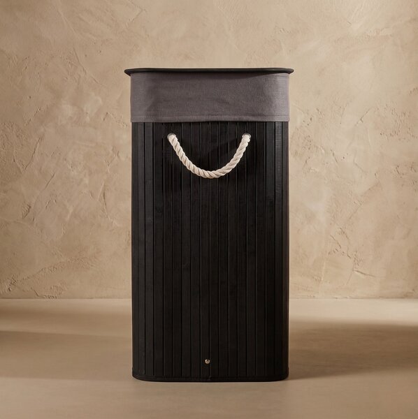 Bambusowy kosz na pranie SADE, 80 l
