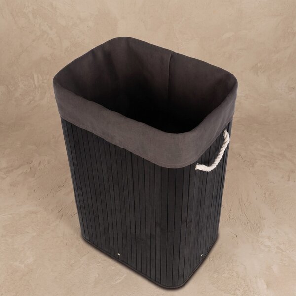 Bambusowy kosz na pranie SADE, 80 l