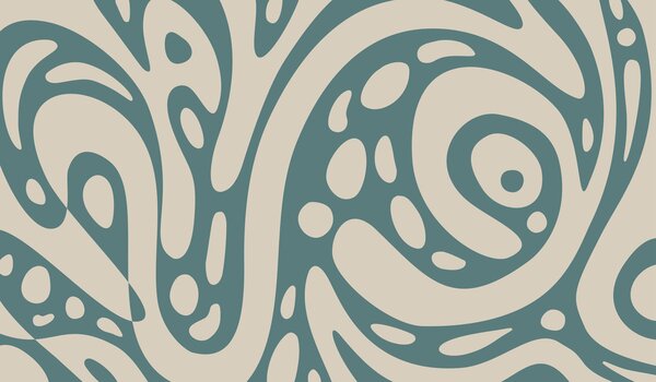 Fototapety Abstrakcyjny wzór z płynnymi organicznymi kształtami, Fototapety Abstrakcja, w05071 : Uwalls.pl