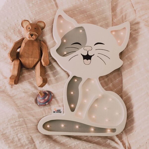 Lampka dekoracyjna Kotek dla małych miłośników kociaków