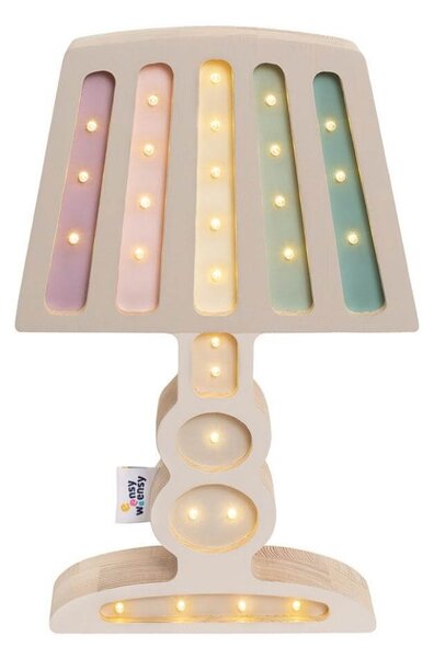 Kolorowa lampka dekoracyjna Glamour Light dla dzieci