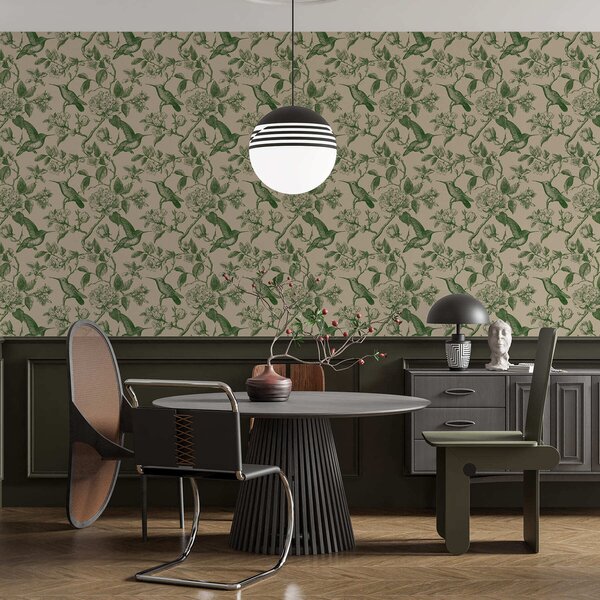 Tapety Ptaki w ogrodzie botanicznym, Unikalne tapety, a00965 : Uwalls.pl