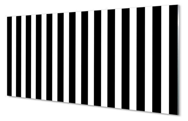 Obraz na szkle Geometryczne paski zebra