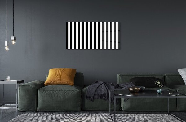 Obraz na szkle Geometryczne paski zebra