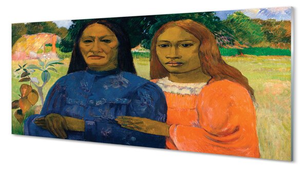 Obraz na szkle Dwie kobiety - Paul Gauguin