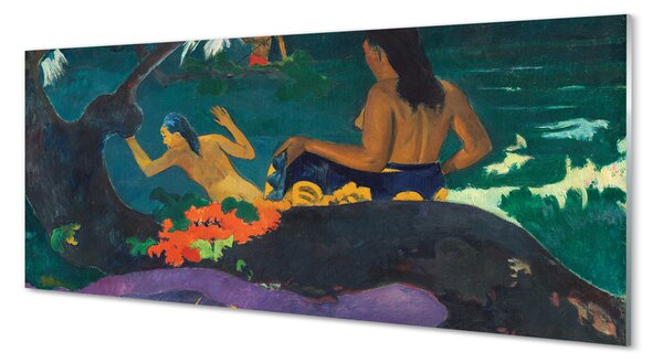 Obraz na szkle Fatata te Miti (Nad morzem) - Paul Gauguin