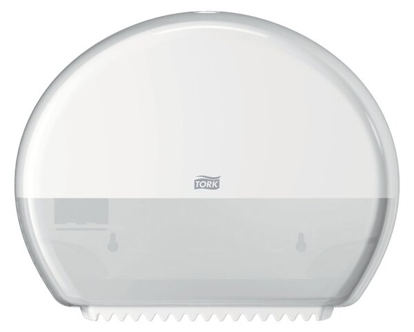 Dozownik Tork na papier toaletowy - T2 Mini Rolka Jumbo, Biały / Szary
