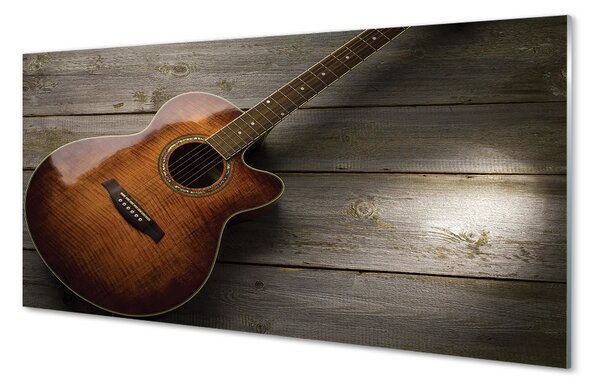 Obraz na szkle Gitara