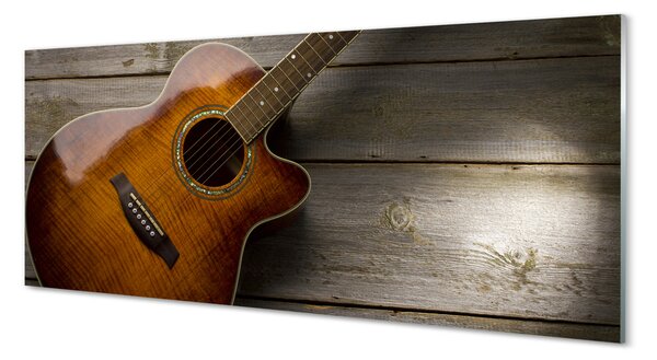 Obraz na szkle Gitara