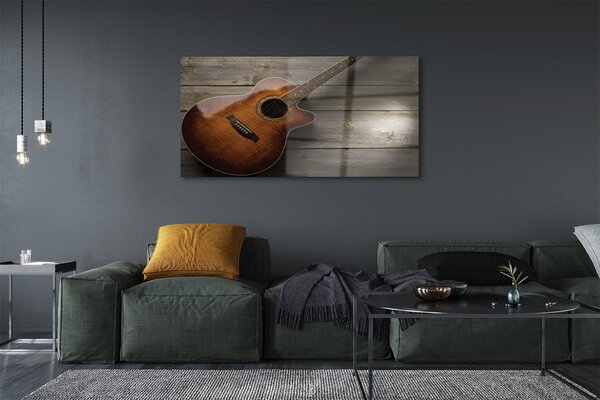 Obraz na szkle Gitara