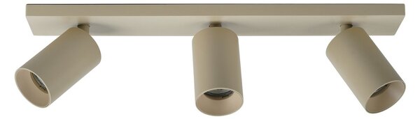 Lampa Sufitowa ANTIDARK, SpotOn3, ściemnialny, beżowy, salon, metal, nowoczesny