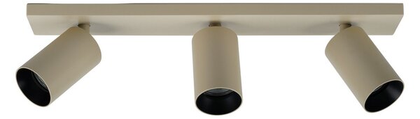Lampa Sufitowa ANTIDARK, SpotOn3, ściemnialny, beżowy, salon, metal, nowoczesny
