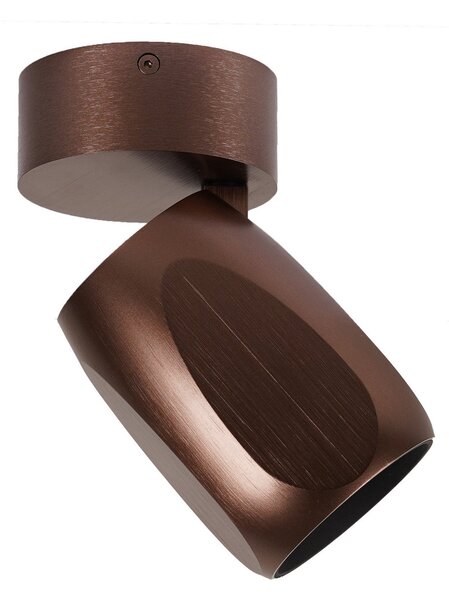 Lampa Sufitowa ANTIDARK, Facet W70, ściemnialny, brąz rdzawy, przedpokój, metal, nowoczesny