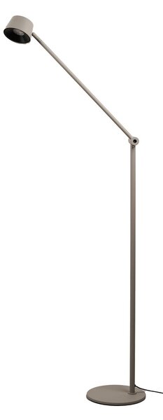 Lampa Podłogowa ANTIDARK, Direction F1, ściemnialny, szary, salon, metal, nowoczesny