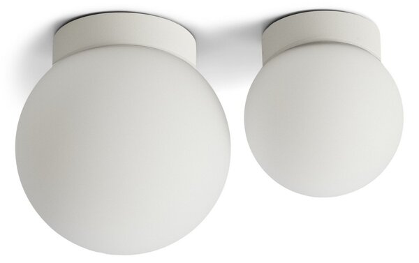 Lampa Sufitowa ANTIDARK, Palla Mini C90, ściemnialny, biały, łazienka, szkło, nowoczesny