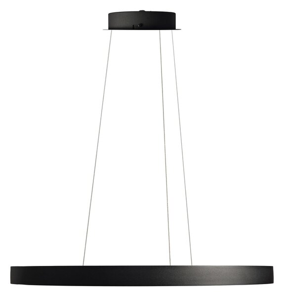 Lampa Wisząca ANTIDARK, Gloria, ściemnialny, czarny, jadalnia, metal, design